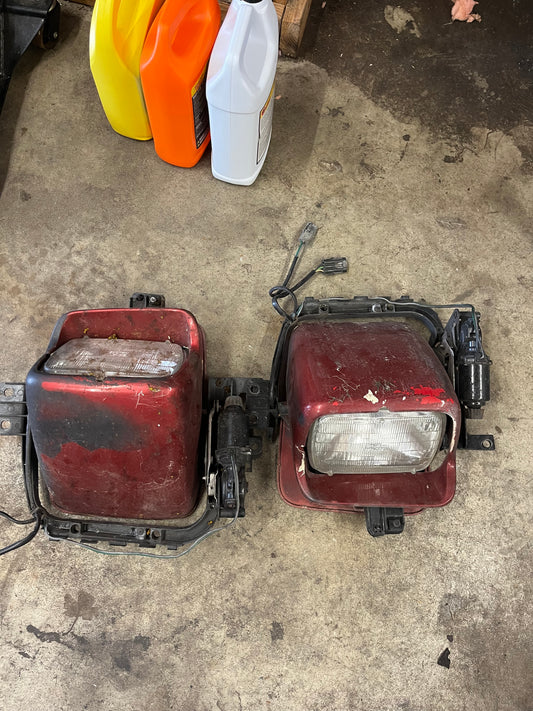 Used c4 corvette headlights